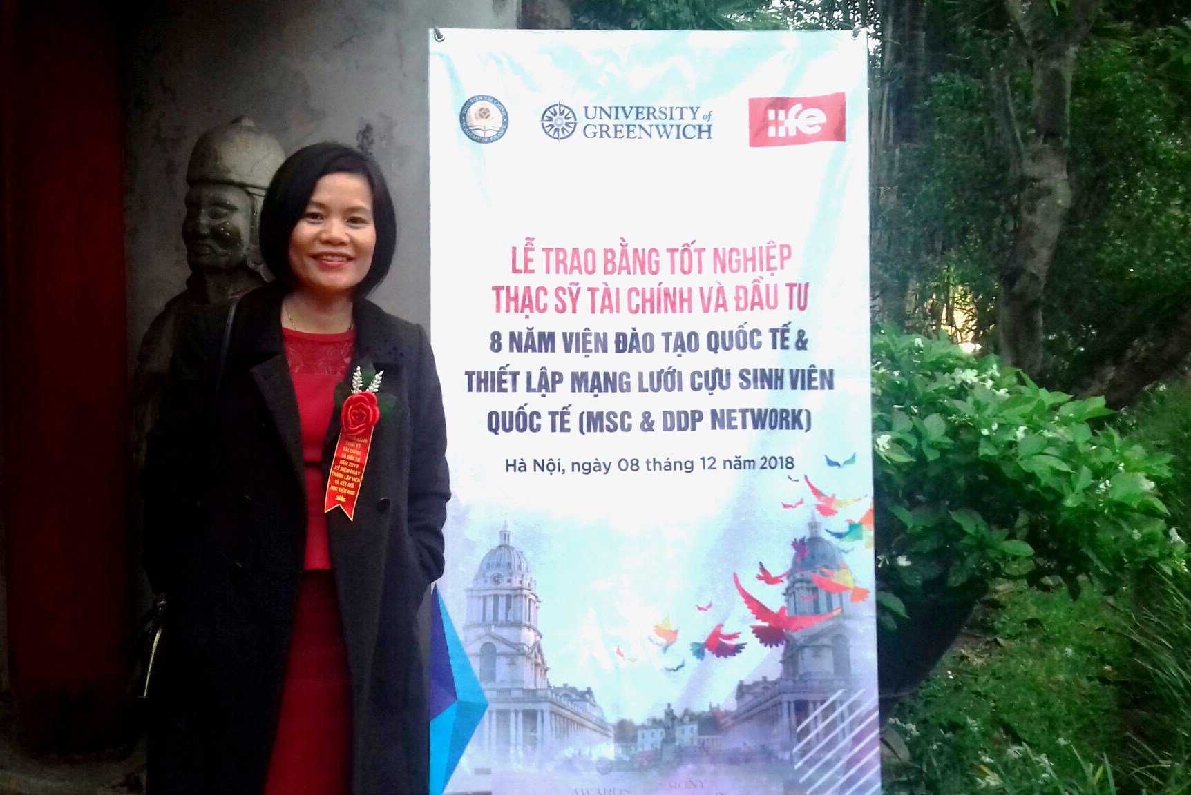 Oxford English UK Vietnam tham dự Lễ Trao bằng thạc sỹ Tài chính Học viện Tài chính